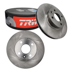 Par Disco Freio Dianteiro Onix Plus 1.0 Turbo Original Trw