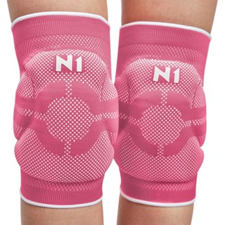 Joelheira de Vôlei N1 Sport Spry Rosa e Branca