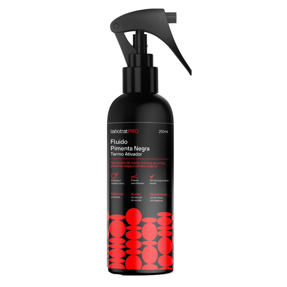 Fluido Termo Ativo Pimenta Negra Reduz Medida Labotrat 250ml em Oferta na Shopee