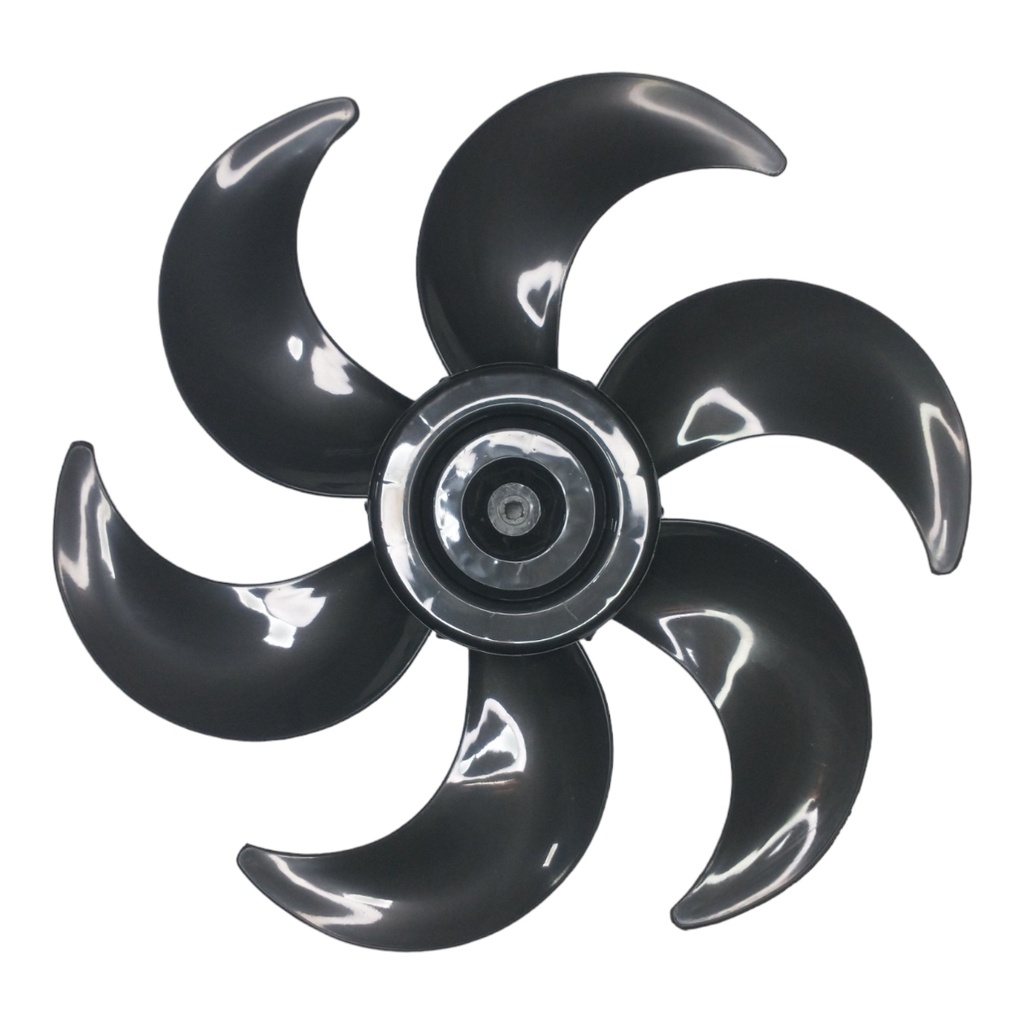 Hélice Ventilador Mallory 40cm 6 Pás Preto Olimpo Delfos Ts