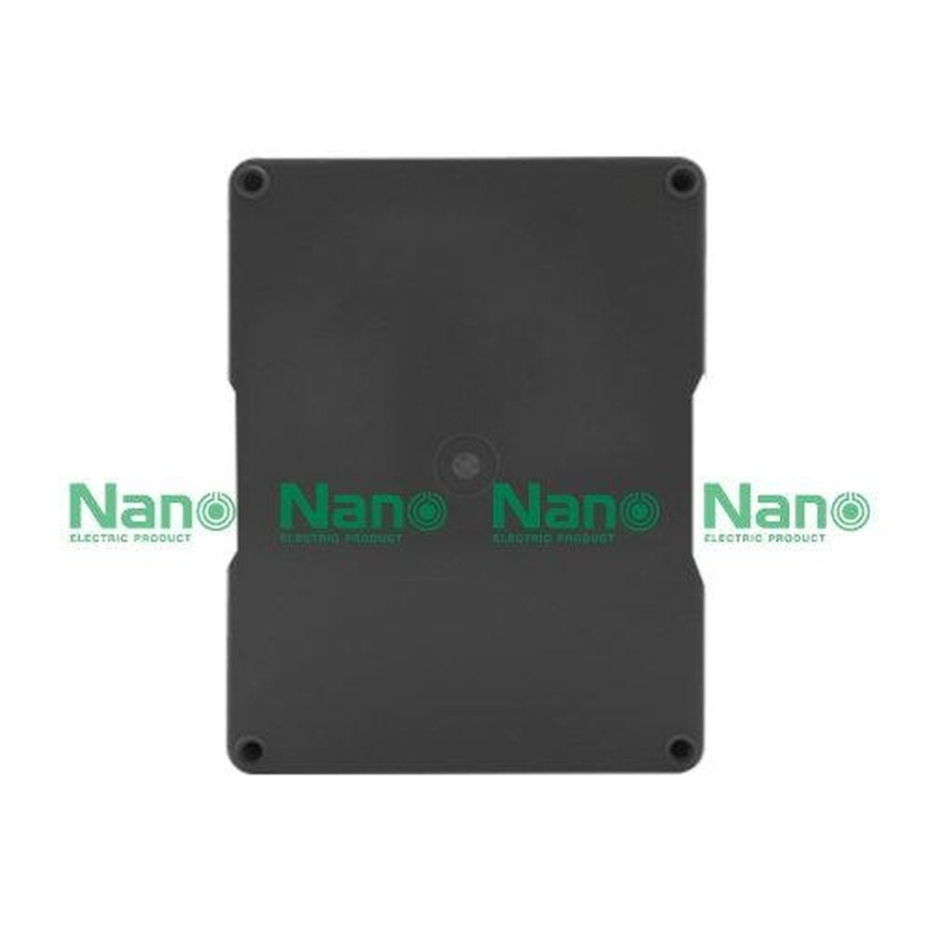 รูปสินค้า NANO Electric® NANO-205B กล่องกันน้ำพลาสติก ฝาทึบ ขนาด W151xH198xD96 mm (JUNCTION BOX IP65) สีดำ