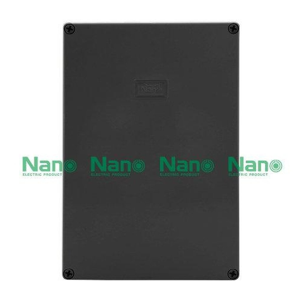 รูปสินค้า NANO Electric® NANO-207B กล่องกันน้ำพลาสติก ฝาทึบ ขนาด W200xH300xD104.50 mm (JUNCTION BOX IP65) สีดำ
