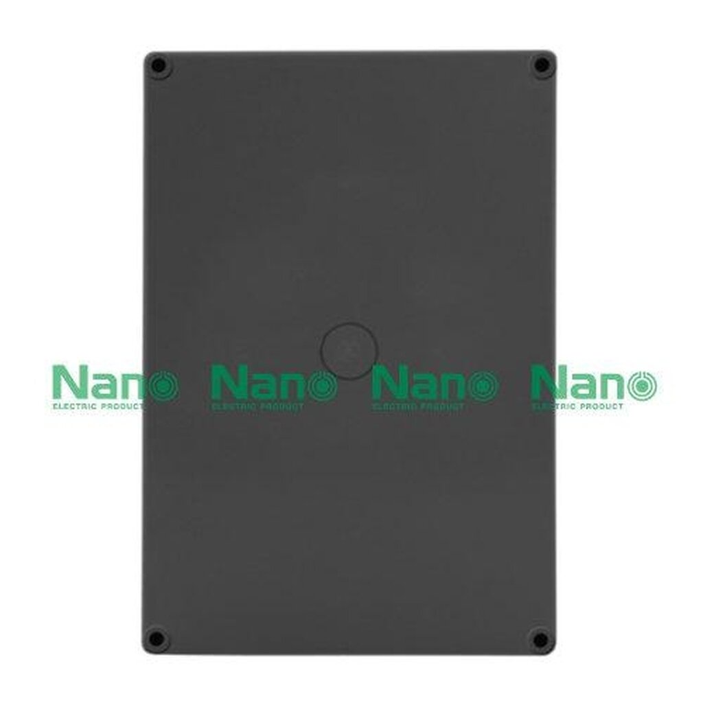 รูปสินค้า NANO Electric® NANO-207B กล่องกันน้ำพลาสติก ฝาทึบ ขนาด W200xH300xD104.50 mm (JUNCTION BOX IP65) สีดำ