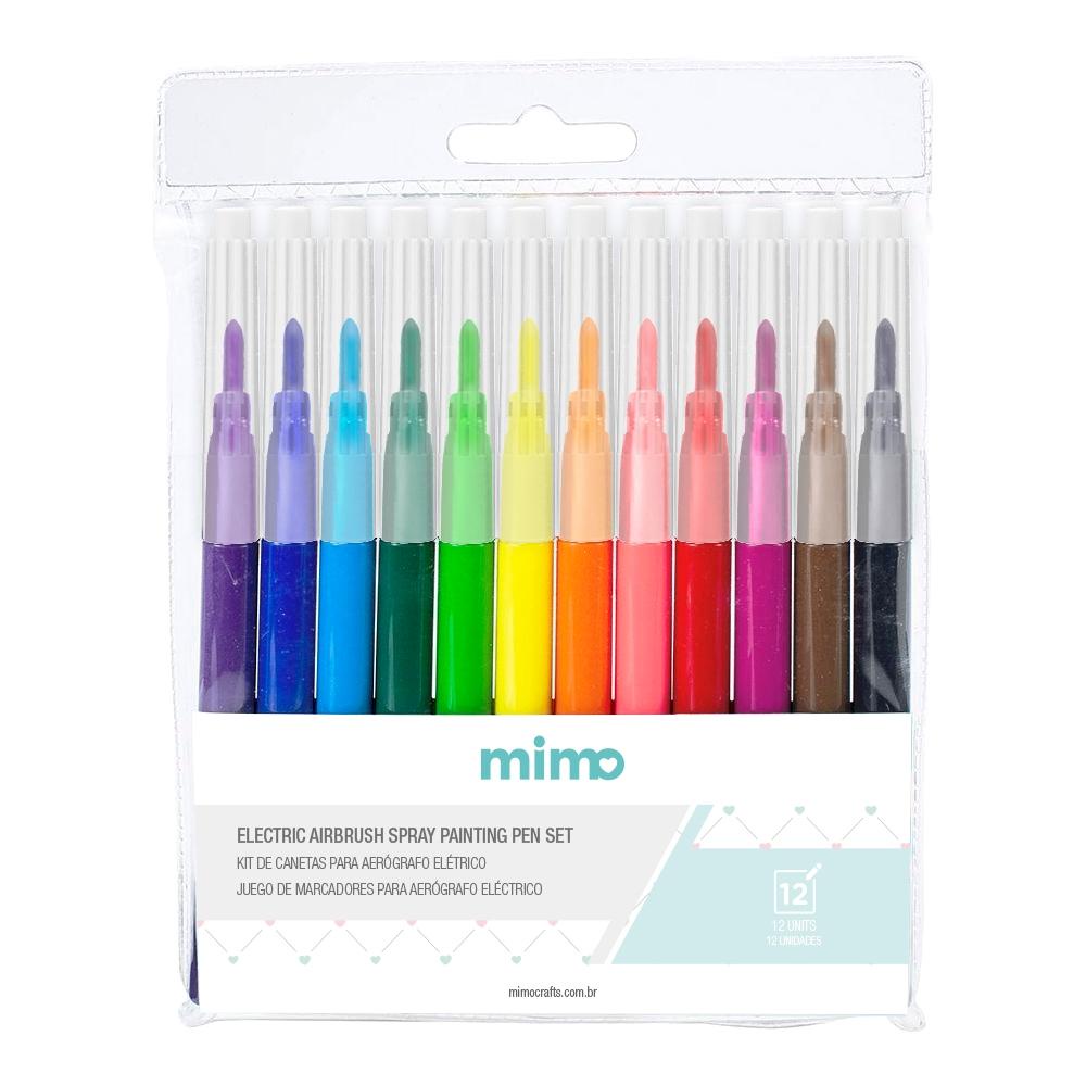 Kit de Canetas para Aerógrafo Elétrico USB Mimo em Oferta na Shopee