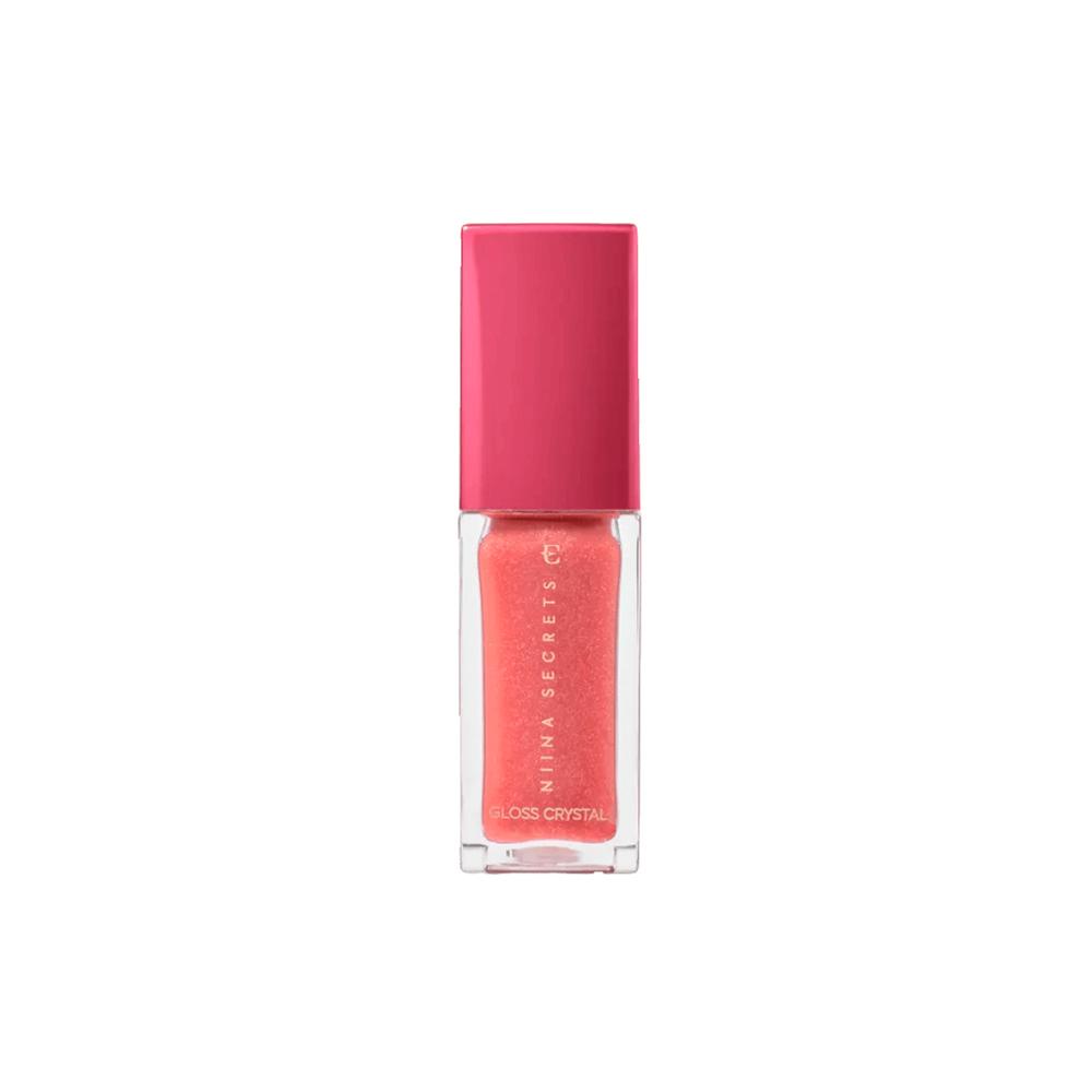 Eudora Niina Secrets Gloss Crystal Rubi Gloss Labial Líquido 7ml - Beauty