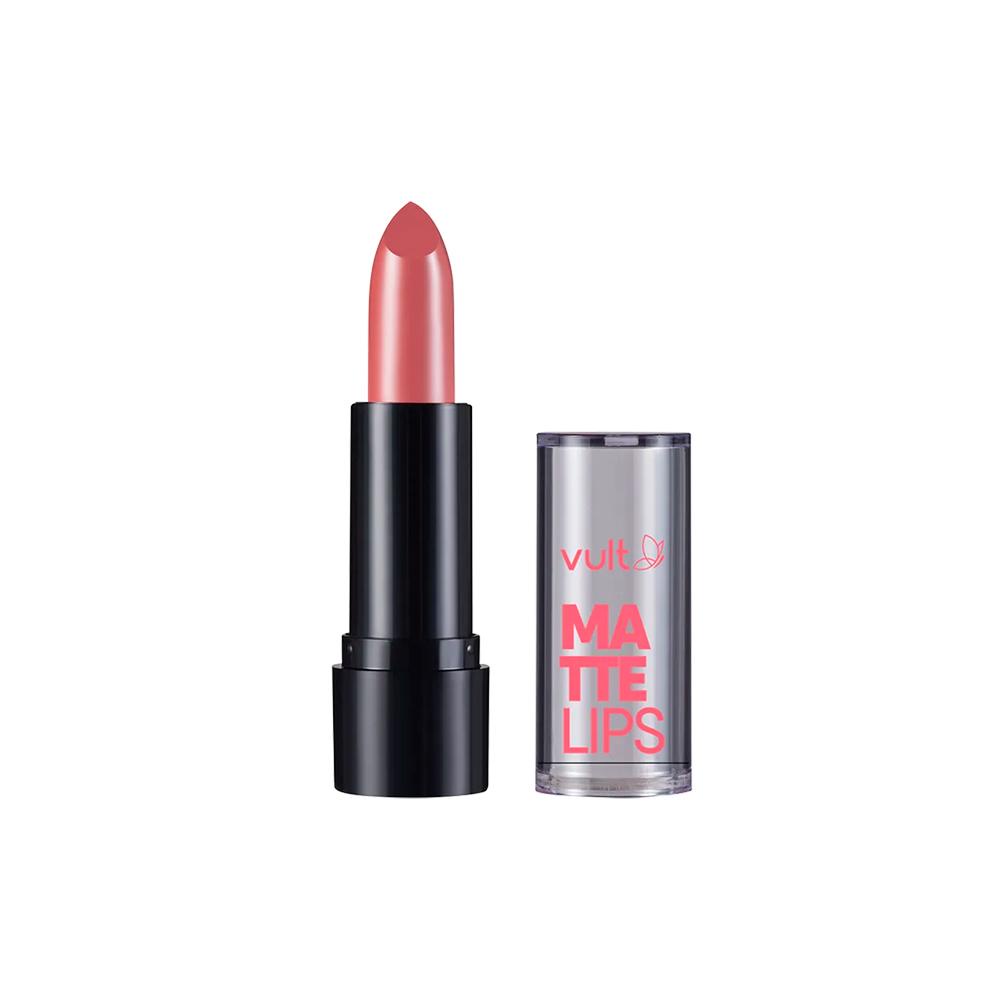 Matte Vult Matte Lips 01 Rosé Batom Cremoso 3,8g