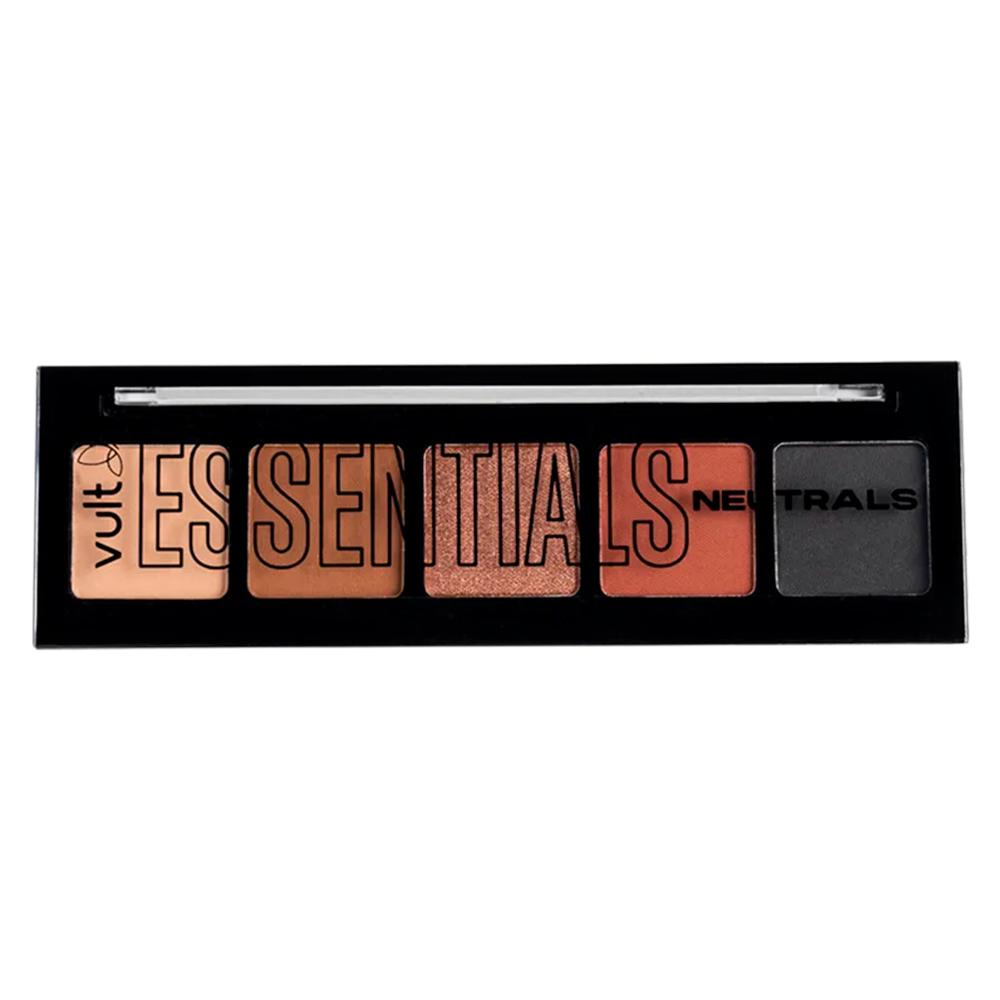 Vult Essentials Neutrals 5 Shades Paleta de Sombra em Pó 3g em Oferta na Shopee