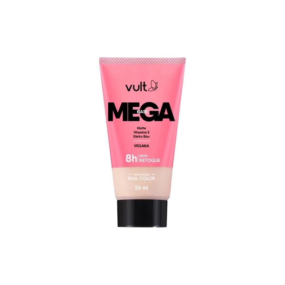 Vult Mega Base V250 Base Líquida Matte 26ml - Beauty