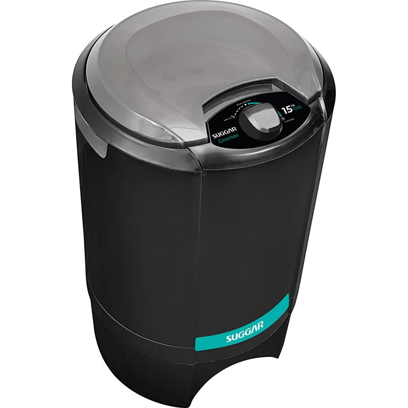 Centrifuga de Roupas Giromax 15 Kg Preta Suggar em Oferta na Shopee