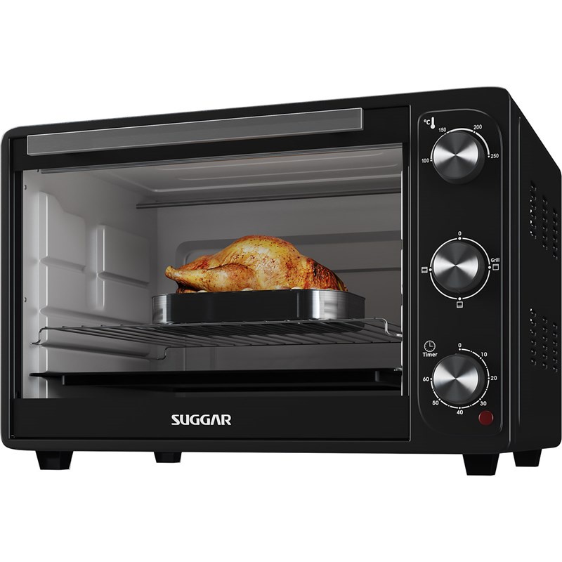 Forno Elétrico 50 Litros Preto Suggar em Oferta na Shopee