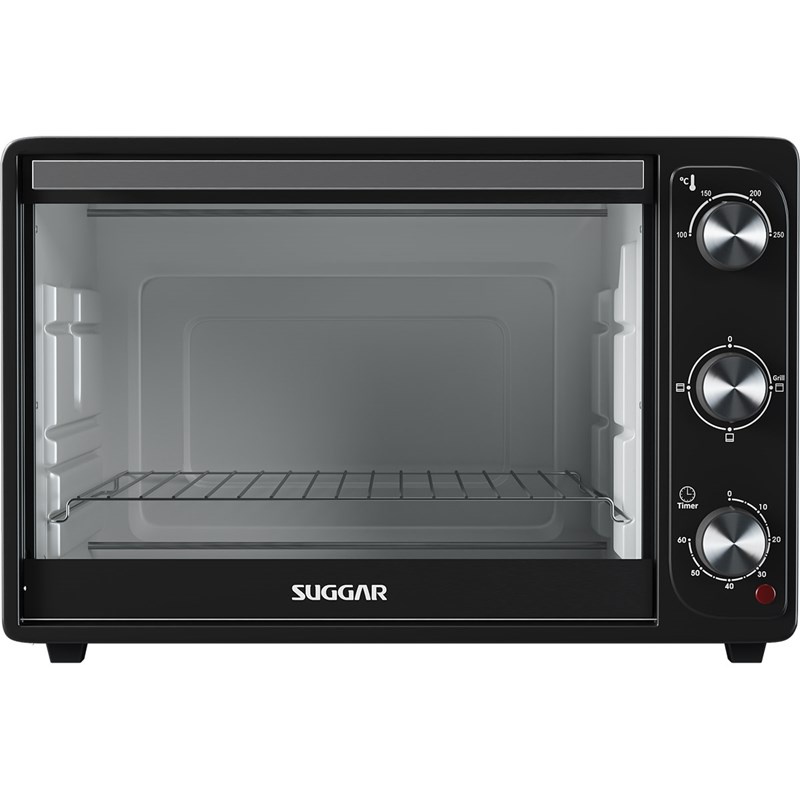 Forno Elétrico de Bancada 42 Litros Preto Suggar em Oferta na Shopee