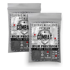 Esferas Aço 4,5mm 2000UN - Combat Airsoft