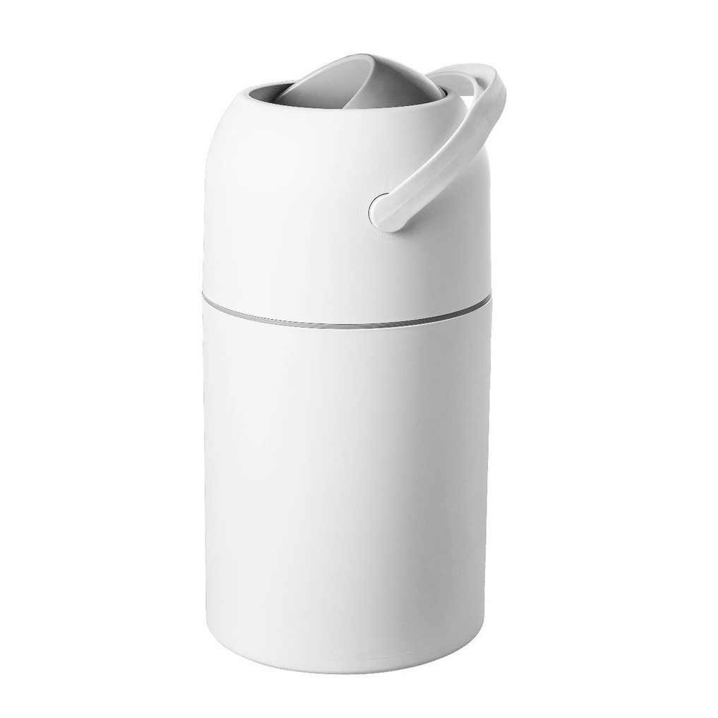 Lixeira Mágica 3 em 1: Proteção Anti-Odor, Anti-Bactérias e Anti-Vírus para Fraldas - Branca - Home & Living