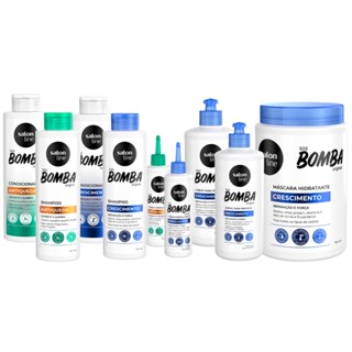 Kit SOS Bomba Antiqueta Crescimento Hidratação Salon Line