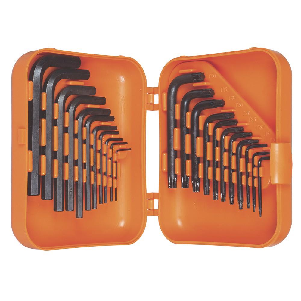 Estojo com Chaves Hexagonais e Trafix 22 Peças Tramontina PRO em Oferta na Shopee