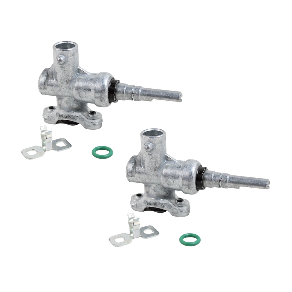 Kit 2 Registro Ramal Bocas Fogão Cooktop Chamalux 2 Peças