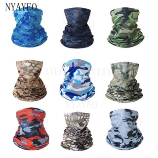 NYAYEO Balaclava Bandana Máscara De Pesca Proteção Contra Pó UV Lenço Mágico 18Color