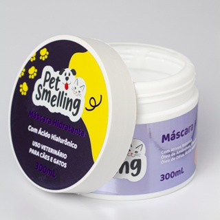 Mascara Hidratante  Com Ácido Hialurônico Pet Smelling Para Cães E Gatos – 300 Ml em Oferta na Shopee