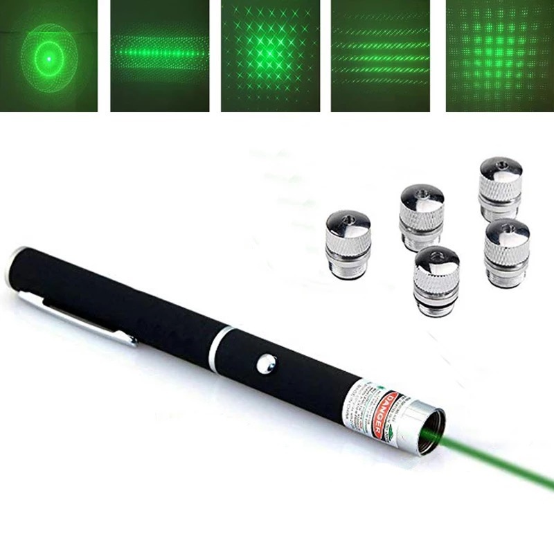 Caneta Laser Pointer Verde Lanterna 1000mw Até 7km