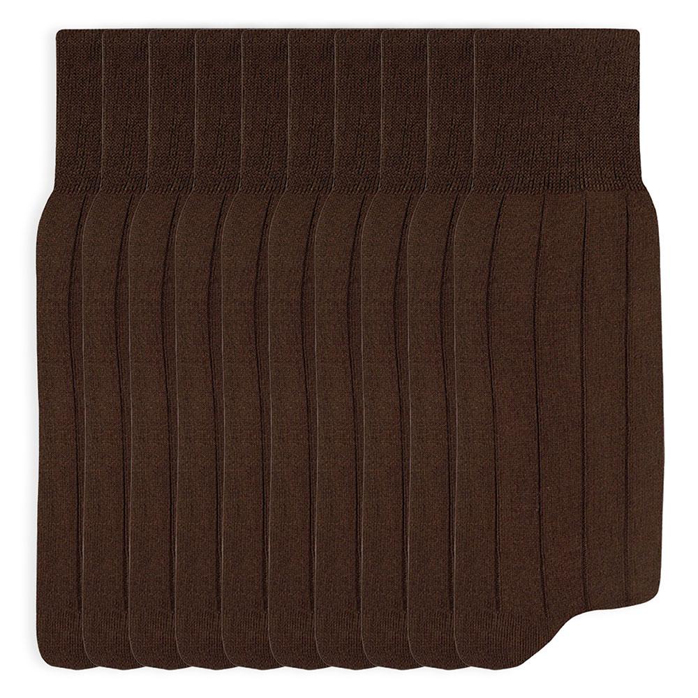 Kit 10 Meias Mash Social Cano Longo Algodão Canelada 231.04 em Oferta na Shopee