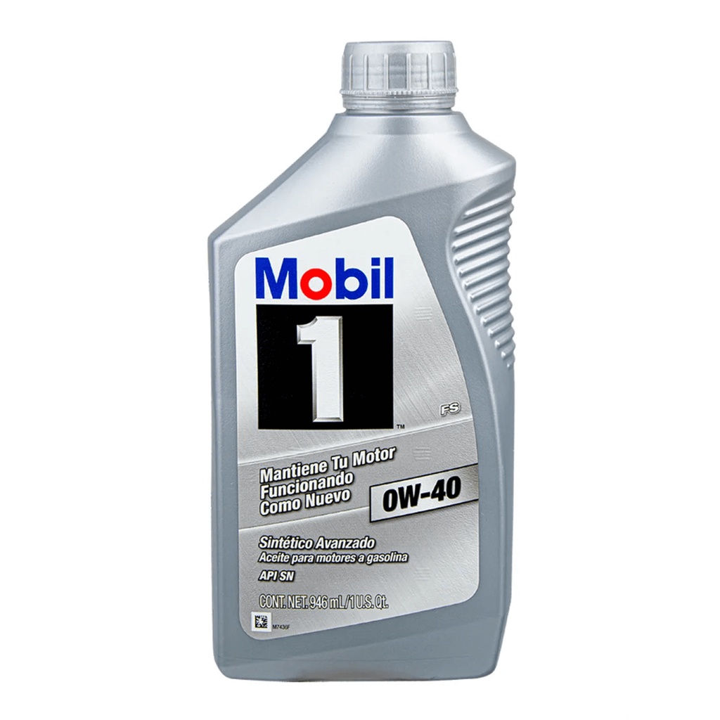 Oleo Mobil 1 0w40 Sintético 946ML BMW Audi Mercedes Porsche