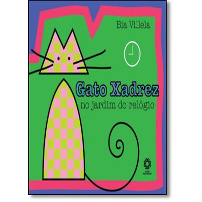 Gato Xadrez no Jardim do Relógio