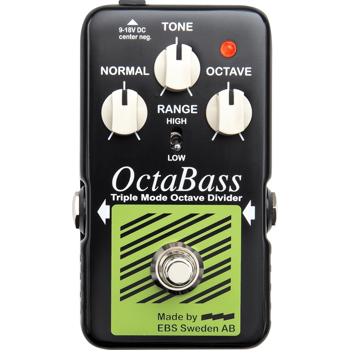 Pedal Octave Ebs Octabass Blue Label Baixo Oitavador OC-BL