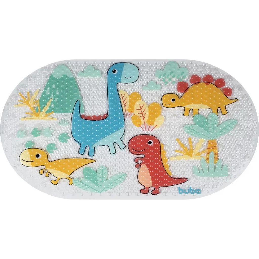 Tapete para Banho Infantil Dinossauros 13201 Buba em Oferta na Shopee