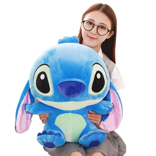 Pelúcia Stitch Angel da Lilo Gigande 60cm Disney Super Macio