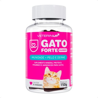 Gato Forte Gummy Suplemento Vitamínico - 30 Unidade em Oferta na Shopee