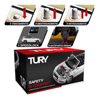 Modulo Tury SpeedLock + Antifurto Rodas Lock 2.0 em Oferta na Shopee