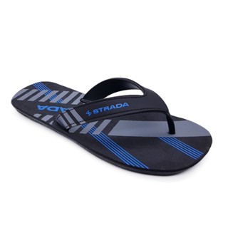 Chinelo Sandália De Dedo Masculino Adulto Básico Casual Tiras Largas Borracha Resistente Original Strada Line S02