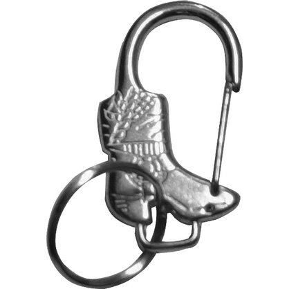 Chaveiro Mosquetão Bota Country C/10 - 8124
