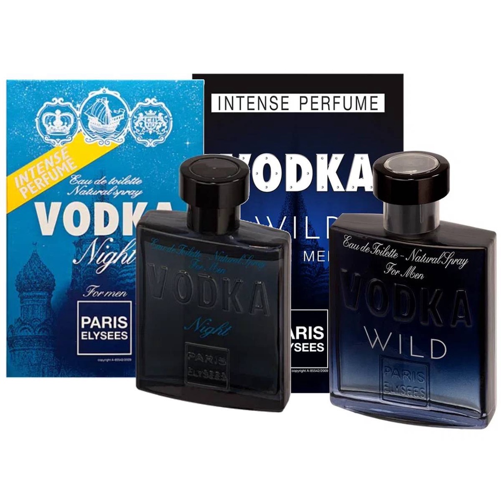 Vodka Wild e Vodka Night - Paris Elysees