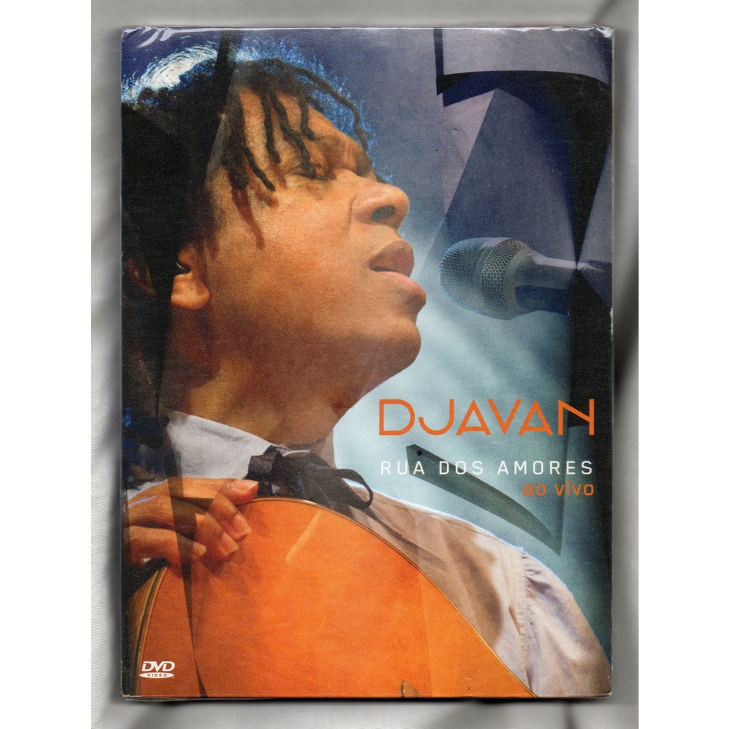 Djavan Dvd Rua Dos Amores Ao Vivo Digipack