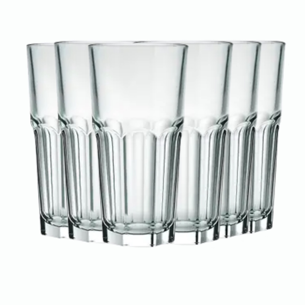 Conjuto De Copo 6 Peças Long Drink Bristol 340ml