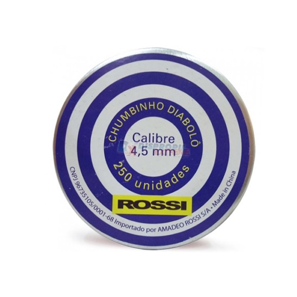 CHUMBINHO ROSSI DIABOLO 4,5MM