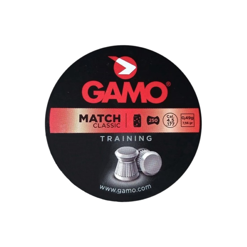 Chumbinho Gamo Match Diabolo 4.5mm 250un