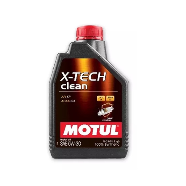 ÓLEO PARA MOTOR DIESEL SINTÉTICO X-TECH CLEAN 5W30 1 LITRO - MOTUL