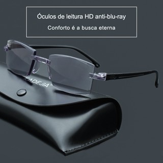 Óculos De Leitura Bifocais Com zoom Inteligente anti-Azul De Alta Qualidade 003