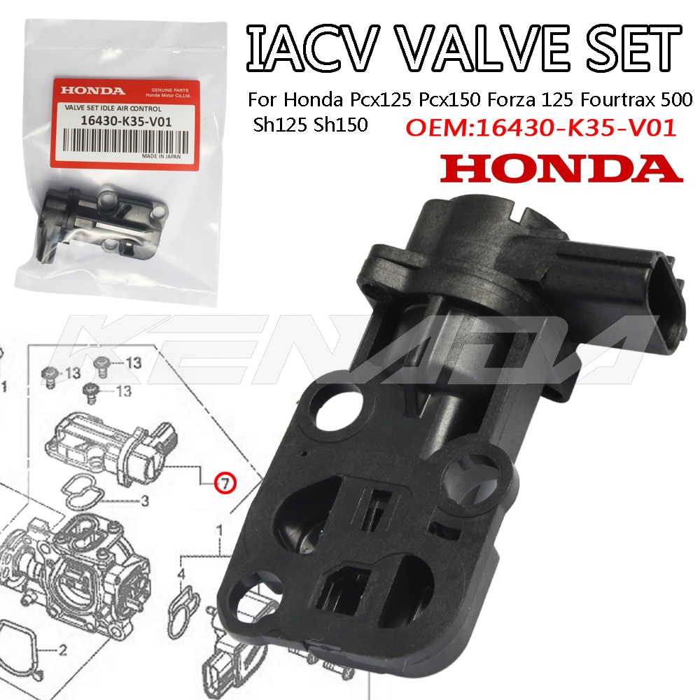 Sensor Marcha Lenta Iacv Honda Pcx125 Pcx150 Pcx160 16430-K35-V01