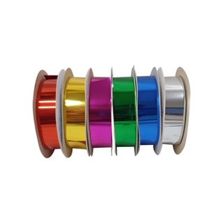 Fitas Metalóide 6 Cores Metalizado 15mm X 50m Artesanato em Oferta na Shopee