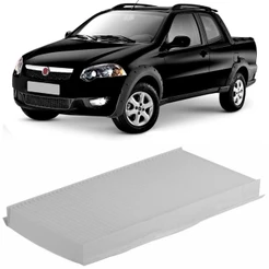Filtro Cabine Ar Condicionado Fiat Strada 2012 A 2018 Wega