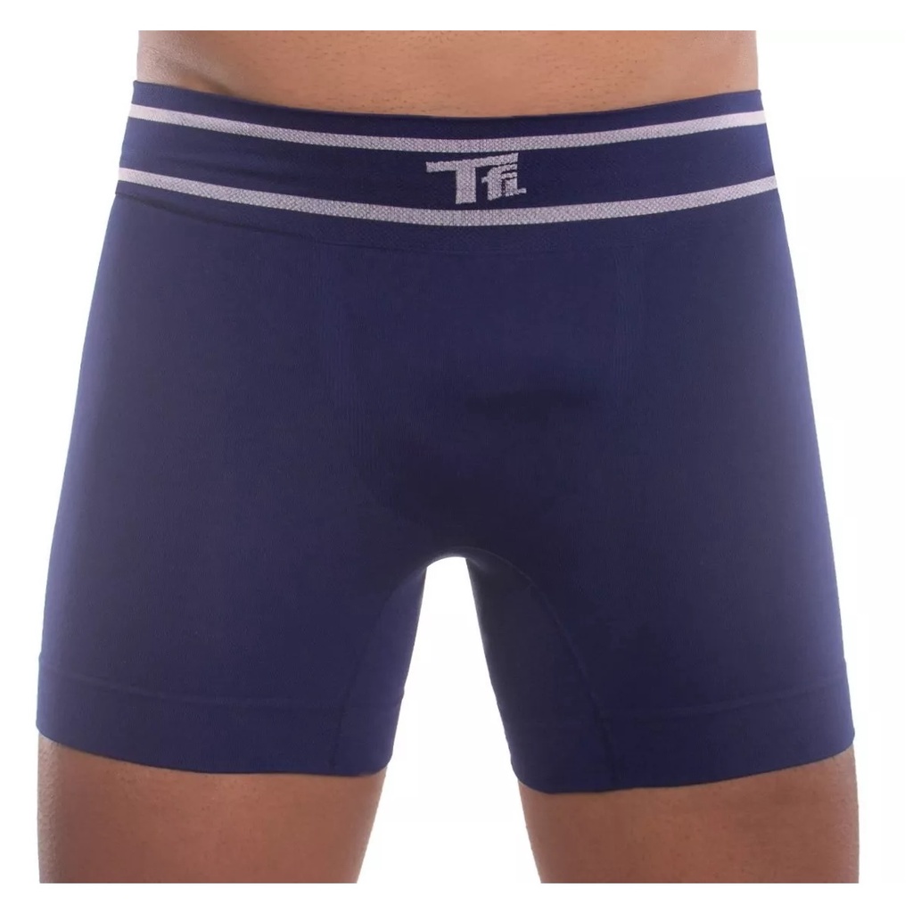 CUECA BOXER HOMENS POLIAMIDA ELASTANO MICROFIBRA SEM COSTURA TRIFIL 0643