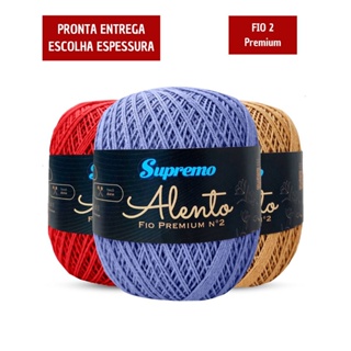 Linha Supremo Alento Premium Nr 2 500 metros (Mesma Espessura Fio Anne) em Oferta na Shopee