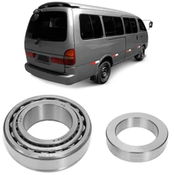 Rolamento Roda Kia Besta 2000 Traseiro Sem Abs Skf