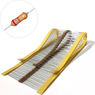 Kit 100 Unidades  Resistor 27K 1/4W 5% Resistores Padrão Cr25 Ohms em Oferta na Shopee