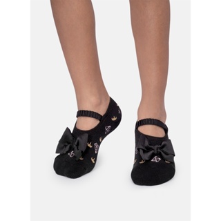 Meia Sapatilha com Antiderrapante Menina Diamante - Puket em Oferta na Shopee