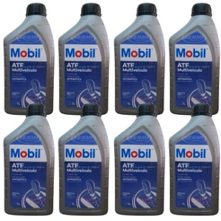 Kit 8 Litros Óleo ATF Dexron VI Mobil Multiveículo Para Câmbio Automático