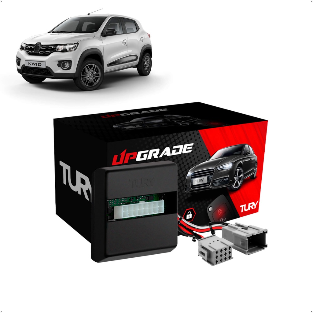 Modulo de Vidro Renault Kwid 2017 2018 2019 2020 2021 2022 2023 Tury com Anti-esmagamento PRO2.5EJ - Apenas Dianteiro em Oferta na Shopee